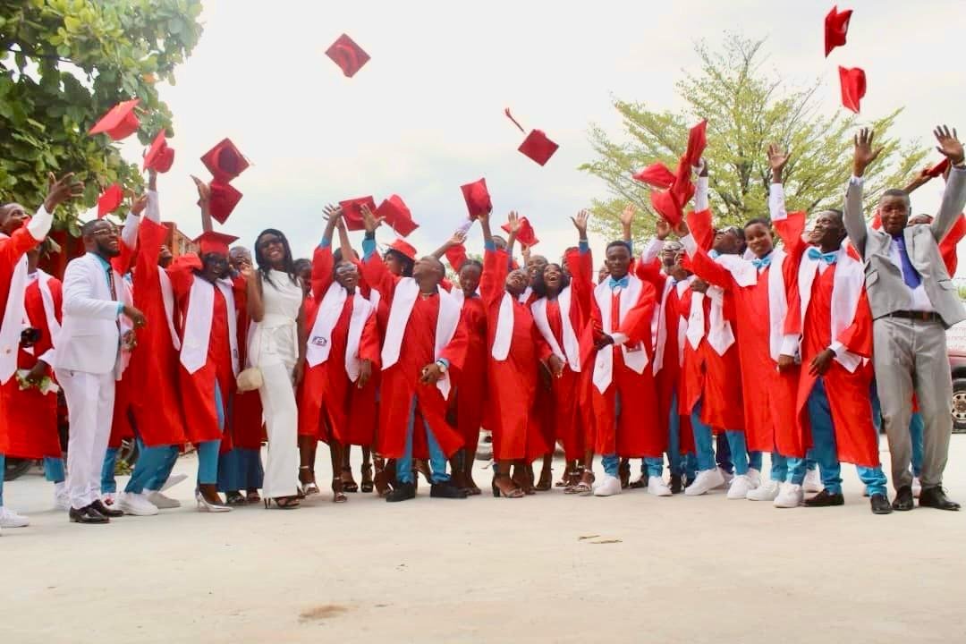 Étudiants au Collège Andrew Grene